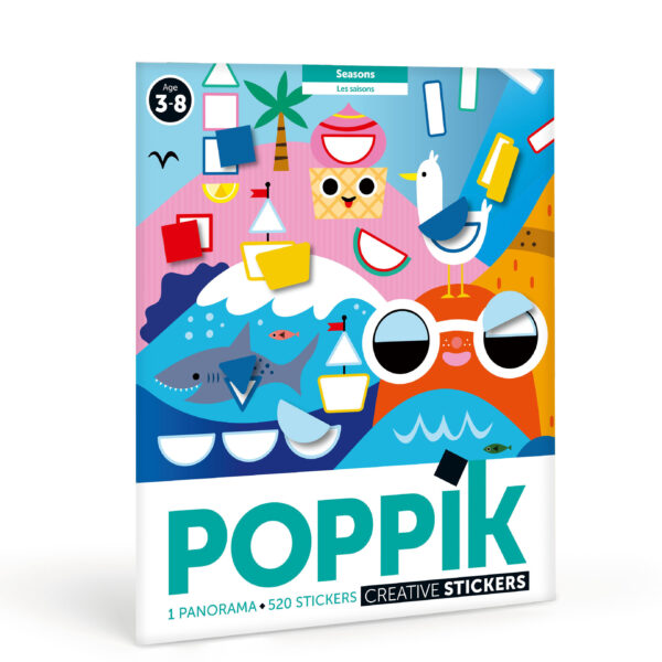 Poppik Poster Stickers Gommettes Saisons 0 Copie