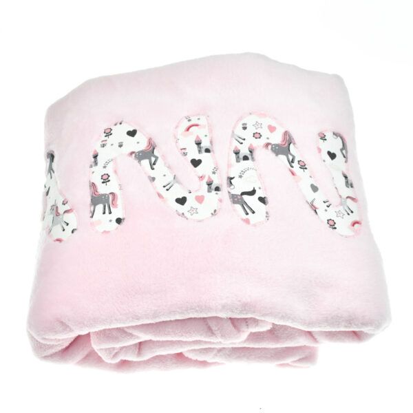 ροζ προσωποποιημένη κουβέρτα 1 (1 Of 1)